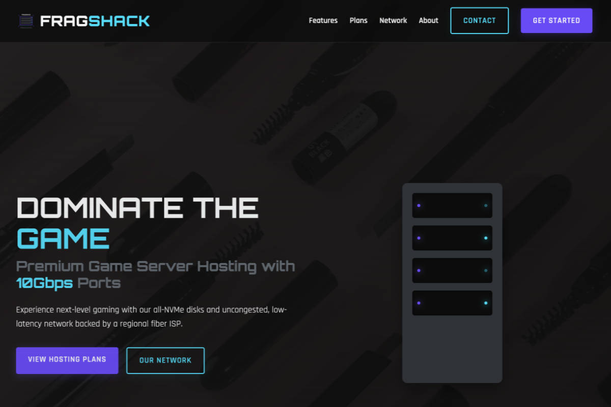 Fragshack Website